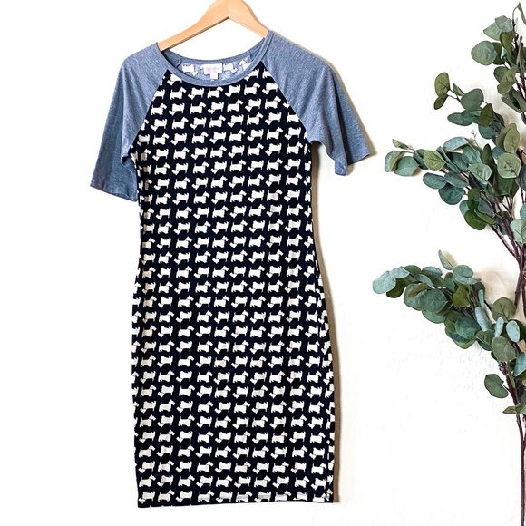 LuLaRoe Dresses & Skirts - SOLDDDD LuLaRoe DressSmall Dog Print